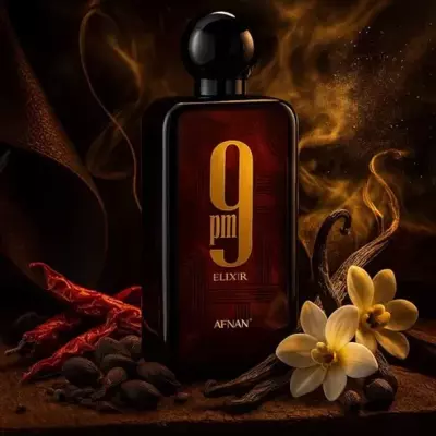 Afnan 9 PM Elixir – Extrait de Parfum Unisex 3.4 oz (100 ml)